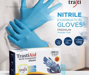 Gloves Nitrile Gloves Premium Powder Free - Biru 1 nitrile_gloves