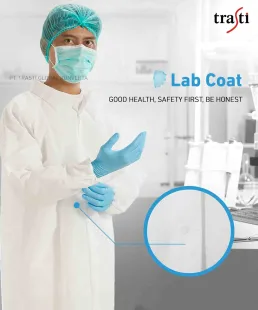 Gown Lab Coat Size MXL